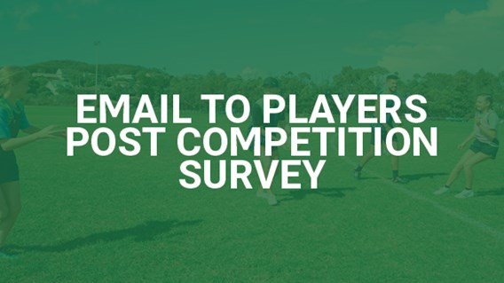 Post Competition Survey
