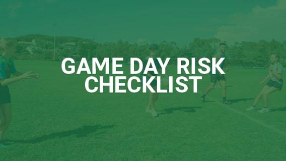 Game Day Risk Checklist