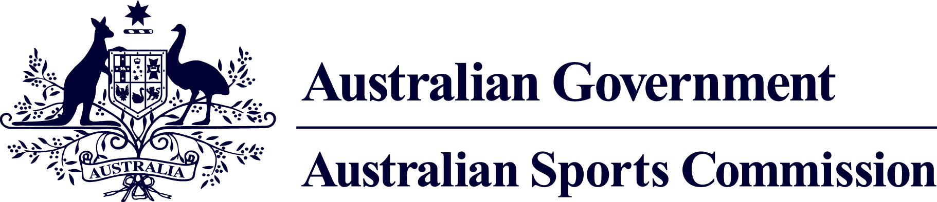 ASC Logo Inline Navy