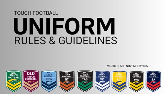 Touch Football Uniform Rules & Guidelines