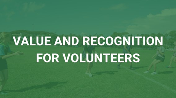 Value and Recognition for Volunteers