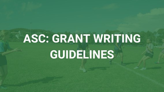 ASC: Grant Writing Guidelines