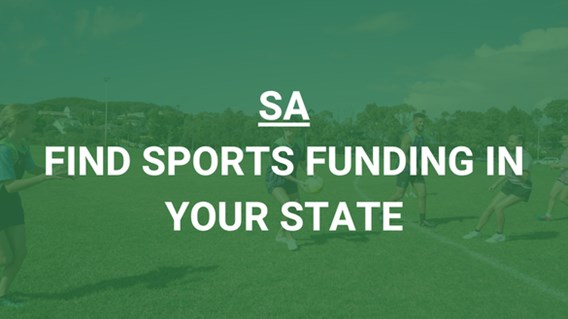 SA: Find Sports Funding in Your State